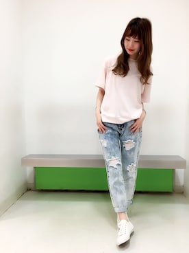 ricacoさん（レディース・158cm）の春コーディネート