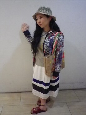 小林さん（レディース・155cm）の春コーディネート