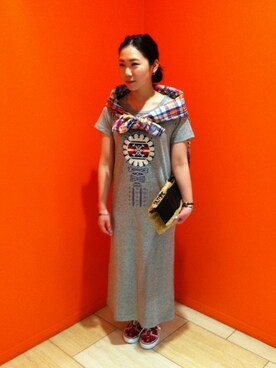 小林さん（レディース・155cm）の春コーディネート