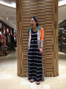 小林さん（レディース・155cm）の夏コーディネート