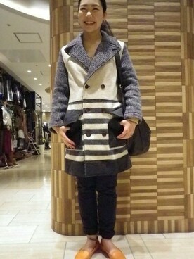 小林さん（レディース・155cm）の秋コーディネート