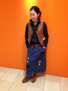 小林さん（レディース・155cm）の秋コーディネート