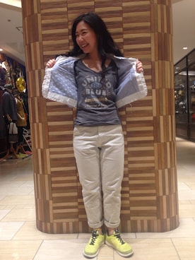 小林さん（レディース・155cm）の春コーディネート