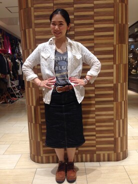 小林さん（レディース・155cm）の夏コーディネート