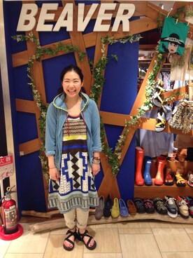 小林さん（レディース・155cm）の夏コーディネート