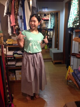 小林さん（レディース・155cm）の夏コーディネート