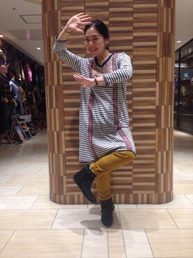 小林さん（レディース・155cm）の秋コーディネート