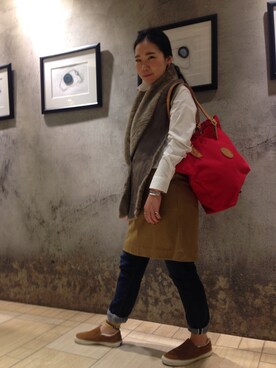 小林さん（レディース・155cm）の秋コーディネート