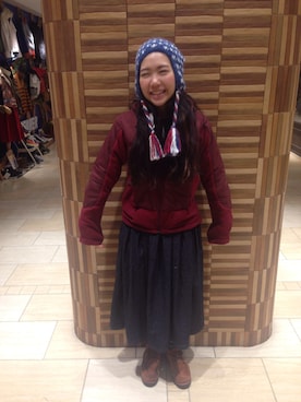 小林さん（レディース・155cm）の秋コーディネート