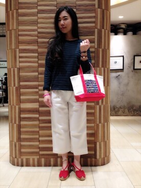 小林さん(レディース・155cm)の春コーディネート