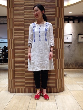 小林さん（レディース・155cm）の春コーディネート