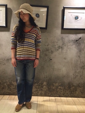 小林さん（レディース・155cm）の春コーディネート