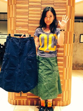 小林さん(レディース・155cm)の夏コーディネート