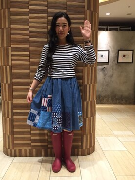 小林さん(レディース・155cm)の夏コーディネート