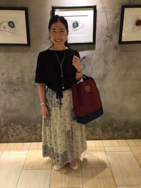 小林さん(レディース・155cm)の夏コーディネート