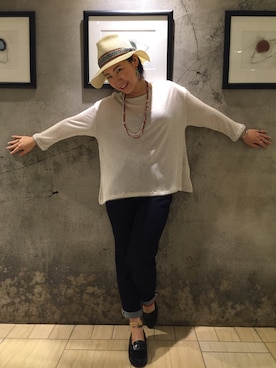 小林さん（レディース・155cm）の夏コーディネート