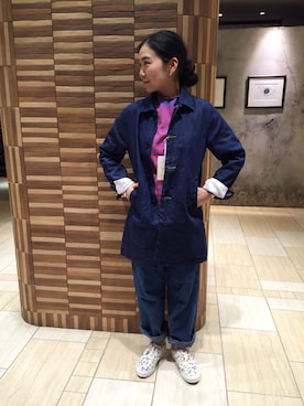 小林さん(レディース・155cm)の夏コーディネート