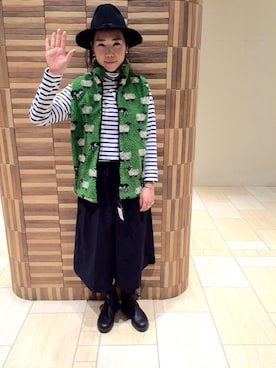 小林さん（レディース・155cm）の秋コーディネート