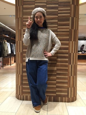 小林さん(レディース・155cm)の秋コーディネート