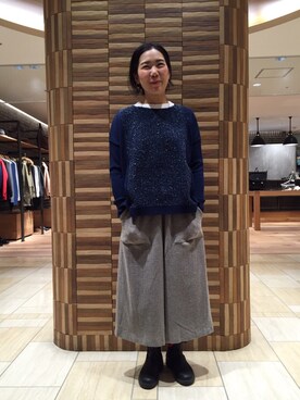 小林さん(レディース・155cm)の秋コーディネート