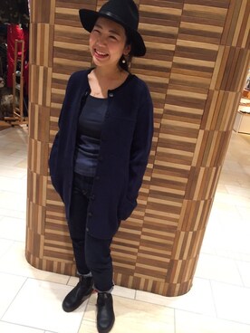 小林さん（レディース・155cm）の冬コーディネート