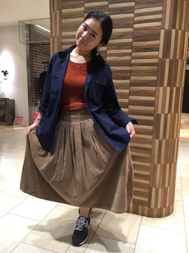 小林さん（レディース・155cm）の夏コーディネート