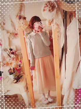 「激安コーデ」｜「アイテム（スウェット）」を使った、ma.さん（レディース・161cm）の春コーディネート