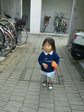 Yu  さん（キッズ・80cm）の春コーディネート