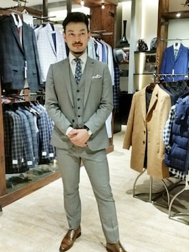 「季節感」｜クラウデッドクローゼット インターパークさん（メンズ・180cm）の秋コーディネート