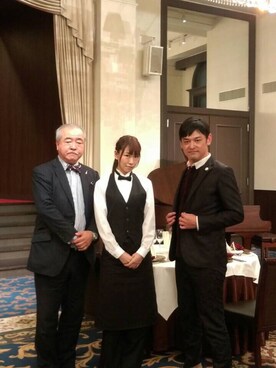 「IL BISONTE（イルビゾンテ）のアイテム（その他）」を使った、宮田麺児さん（メンズ・178cm）の秋コーディネート
