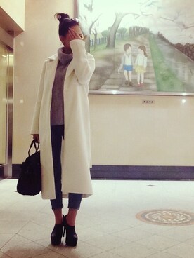 「clothing」｜SUZUKAさん（レディース・163cm）の冬コーディネート