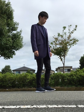 「N.HOOLYWOOD」｜「アイテム（その他）」を使った、S.Mitsuさん（メンズ・178cm）の秋コーディネート