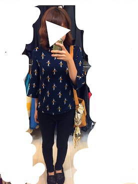 「RETRO GIRL（レトロガール）のアイテム（財布/小物）」を使った、ayana ＊*さん（レディース・158cm）の秋コーディネート