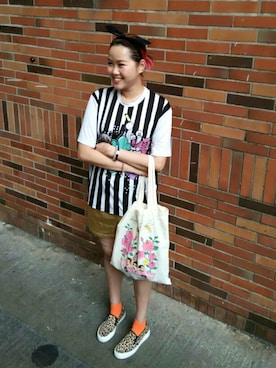 「orange」｜4everyoungさん（レディース・169cm）の春コーディネート