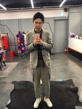 「American style」｜Jay Sonさん（メンズ・181cm）の春コーディネート