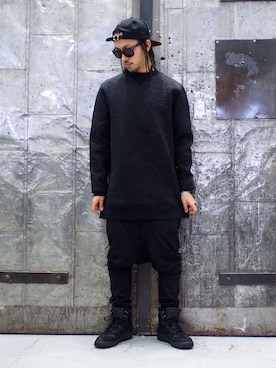 BFさん（メンズ・175cm）の冬コーディネート