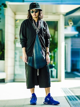 「BEAUTY&YOUTH UNITED ARROWS（ビューティーアンドユースユナイテッドアローズ）のアイテム（MA-1）」を使った、BFさん（メンズ・175cm）の秋コーディネート