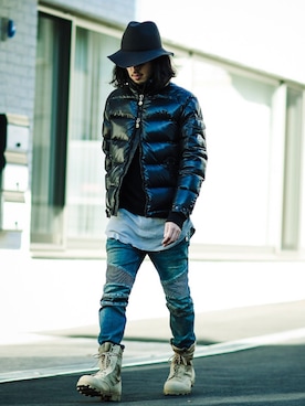 MONCLER モンクレール デニム スニーカー スリッポン メンズ（MONCLER 