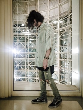 BFさん（メンズ・175cm）の夏コーディネート