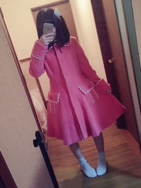 「ロリィタ」｜「アイテム（その他アウター）」を使った、愛ゆえにさん（レディース・154cm）の冬コーディネート