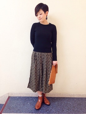 sumireさん（レディース・157cm）の秋コーディネート