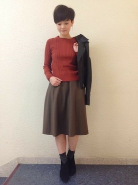 sumireさん（レディース・157cm）の秋コーディネート