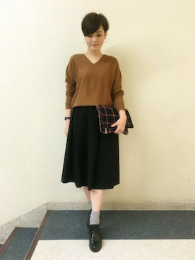 sumireさん（レディース・157cm）の冬コーディネート