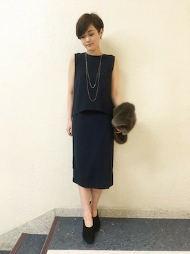 sumireさん（レディース・157cm）の冬コーディネート