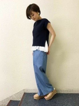 sumireさん（レディース・157cm）の春コーディネート