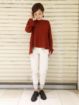 「アパートバイローリーズ」｜「アイテム（その他シューズ）」を使った、sumireさん（レディース・157cm）の秋コーディネート