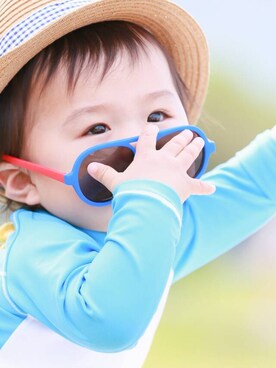 「Little Marc Jacobs（リトルマークジェイコブス）のアイテム（水着/着物・浴衣）」を使った、こまめさん（レディース・159cm）の冬コーディネート