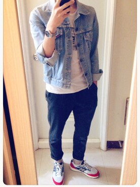 葉建志さんのコーディネート