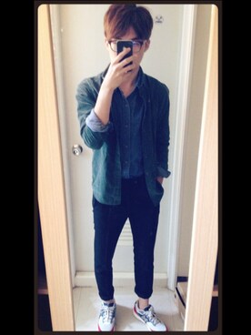 葉建志さんのコーディネート