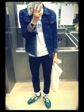 葉建志さんのコーディネート